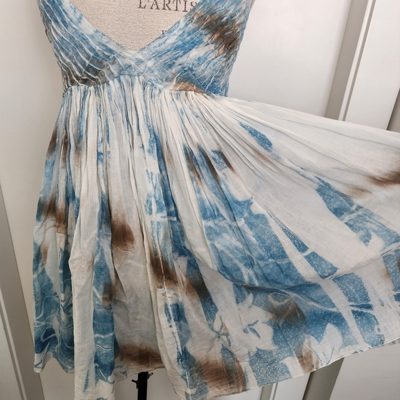 Gauze Cotton Babydoll Summer Dress - Picture 4 of 12